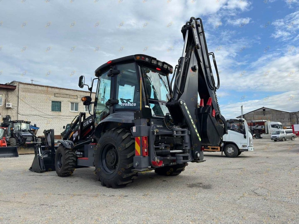 Экскаватор-погрузчик MTK WZM 2PRO, мощность двигателя 102 кВт