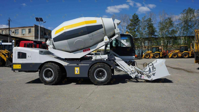 Бетоносмеситель MTK mix 4.0 с самозагрузкой