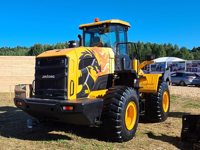 Фронтальный погрузчик Jingong JGM 857 K, двигатель Weichai WD10G220E23 с турбонаддувом