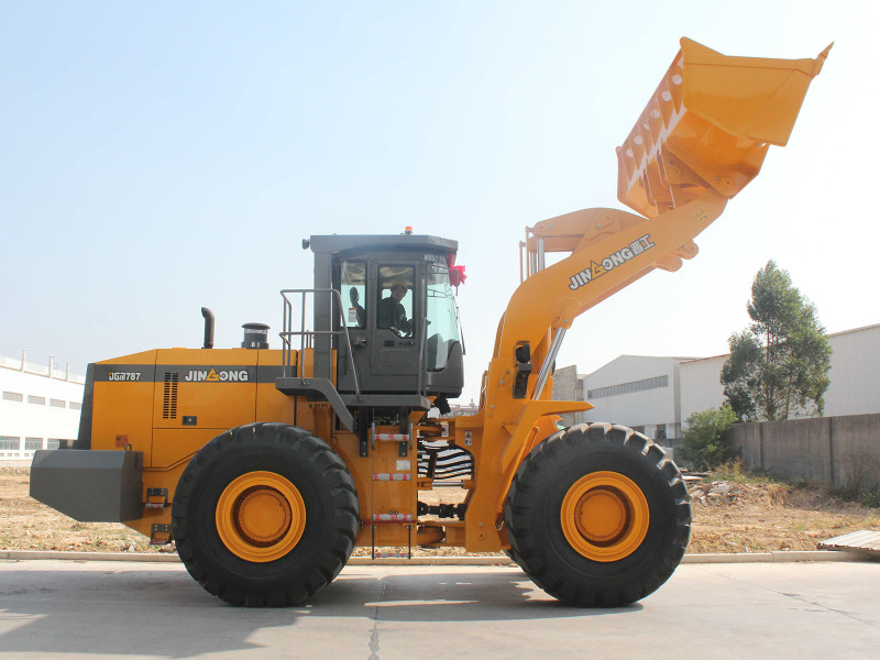 Фронтальный погрузчик Jingong JGM 787, двигатель Weichai Landking Generation-II