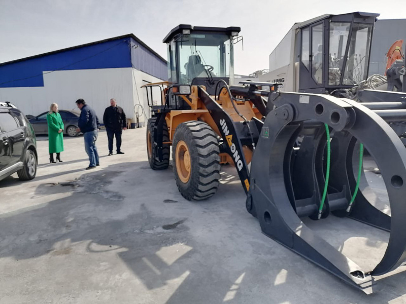 Фронтальный погрузчик Jingong JGM 737 K, двигатель Weichai Deutz WP6G125E23 92 кВт (125 л.с.)