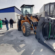Фронтальный погрузчик Jingong JGM 737 K, двигатель Weichai Deutz WP6G125E23 92 кВт (125 л.с.)
