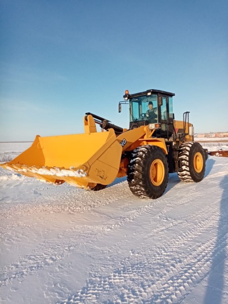 Фронтальный погрузчик Jingong JGM 756 K, двигатель Weichai WD10G220E23