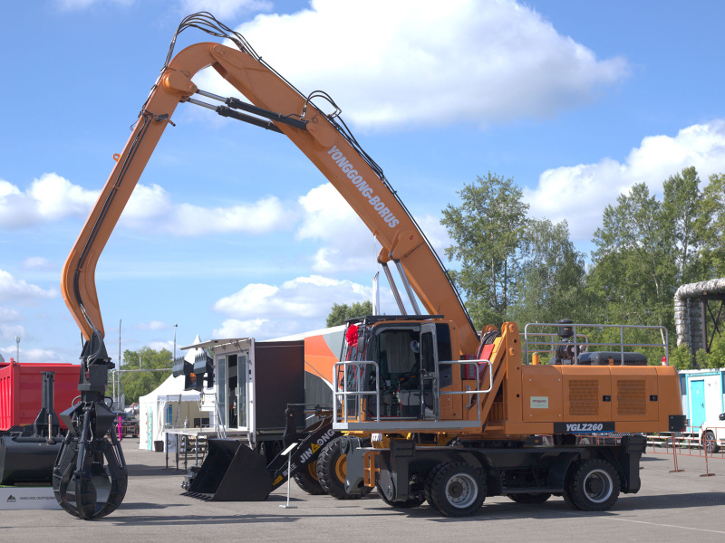 Колесный перегружатель Yonggong-Borus YGLZ 260 Borus (10 м)