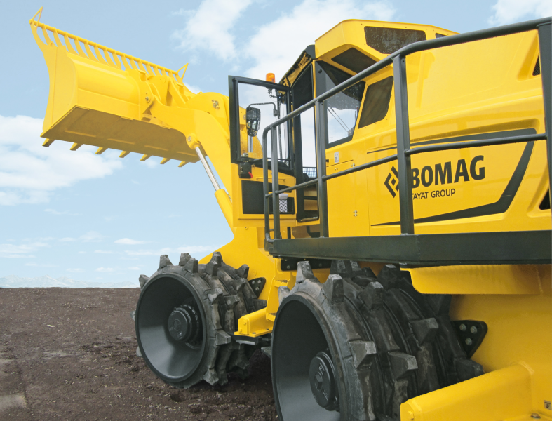 Полигонный компактор BOMAG BC 472 RS