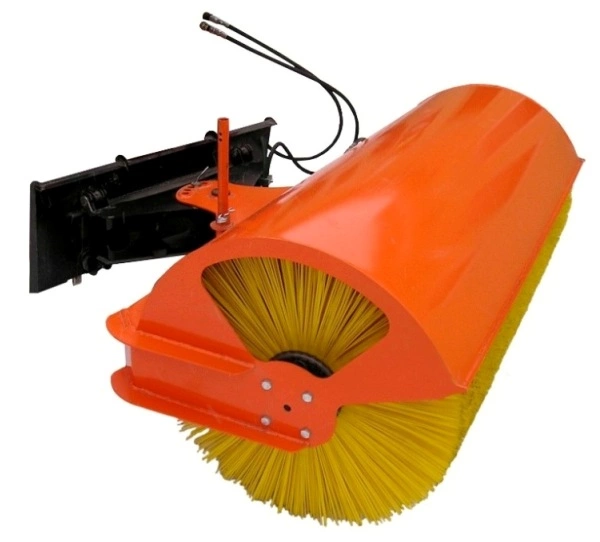 Щетка с гидравлическим поворотом для мини-погрузчика