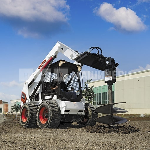 Мини-погрузчик Bobcat S630 Hi Flow (AC, рычаги), высота подъема 3073 мм