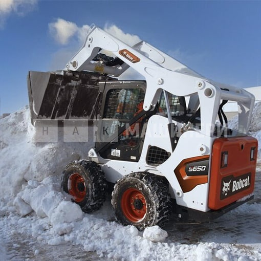 Мини-погрузчик Bobcat S650 Hi Flow 2 speed (AC, джойстики), высота подъема 3149 мм