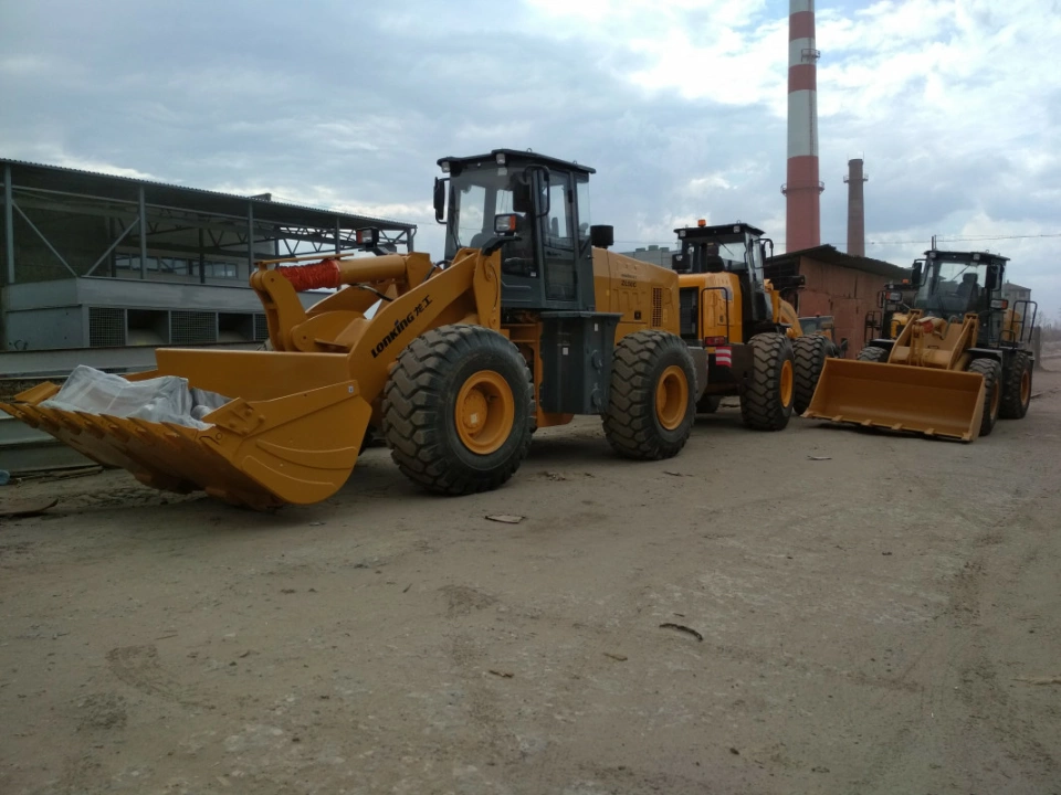 Фронтальный погрузчик Lonking ZL50NC, двигатель WD10G220E21 (Евро II), грузоподъемность 5000 кг.