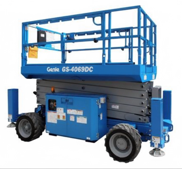 Ножничный подъемник GENIE GЕNIE GS-4069 DC, грузоподъемность 363 кг