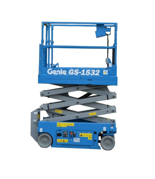 Подъемник ножничный GENIE GЕNIE GS -1532, размер платформы 1.63×0.74 м