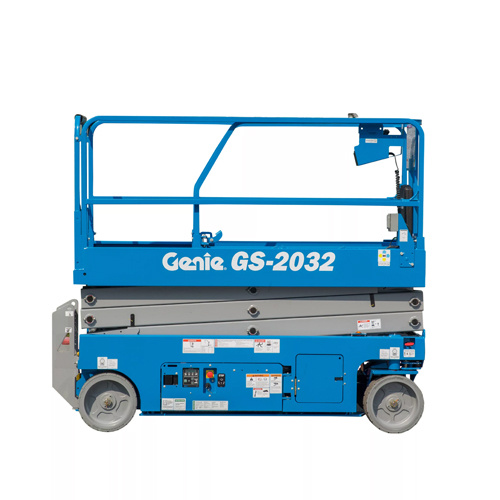 Ножничный подъемник GENIE GЕNIE GS-2032, размер платформы 2.26×0.81 м