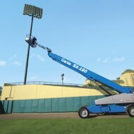 Телескопический подъемники GENIE GЕNIE SX-180, грузоподъемность 340 кг, размер платформы 0.91×2.44 м
