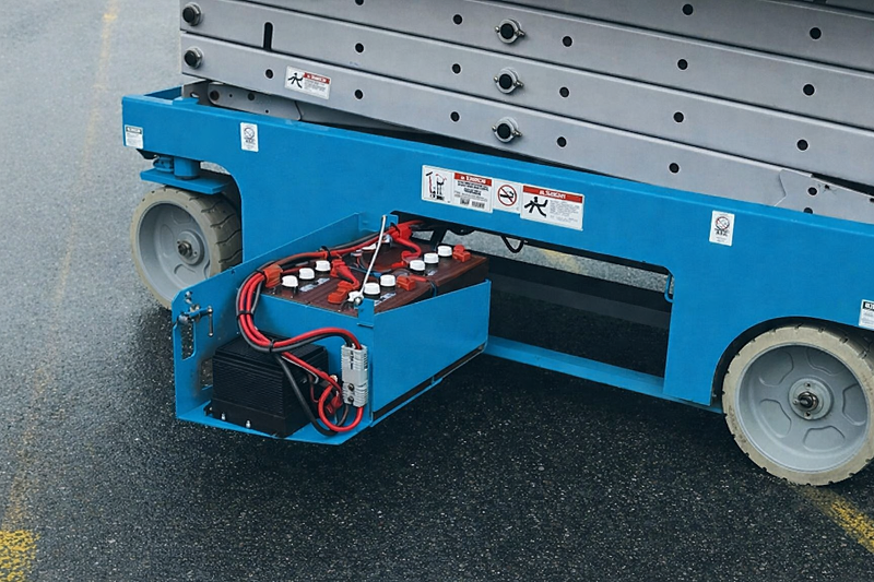 Ножничный подъемник GENIE GЕNIE GS-2632, грузоподъемность 227 кг