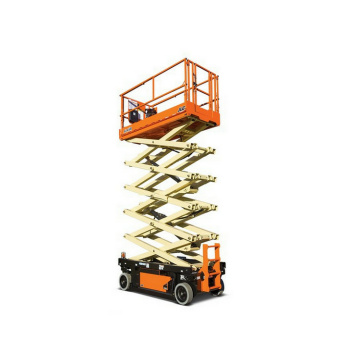 Ножничный подъемник JLG 4045 R, грузоподъемность 350 кг, рабочая высота 13.96 м, тип питания электрический, АКБ