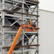 Телескопический подъемник JLG 1350SJP, грузоподъемность 450 кг
