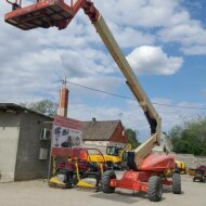 Самоходный коленчатый подъемник JLG E 600 JP, грузоподъемность 230 кг, рабочая высота 20.39 м, тип питания Электрический