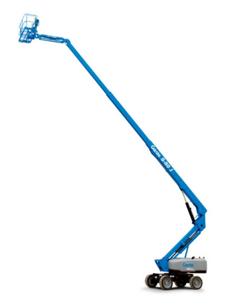 Телескопический подъемники GENIE GЕNIE S80J, грузоподъемность 300 кг, размер платформы 0.76×1.83 м