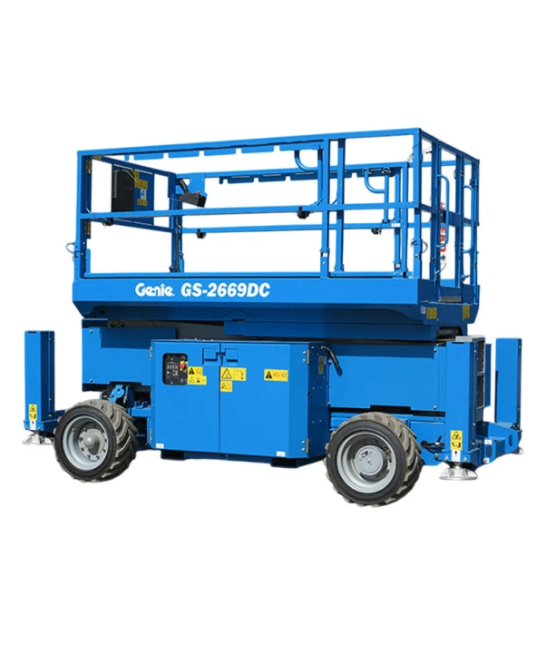 Ножничный подъемник GENIE GЕNIE GS-2669 DC, грузоподъемность 680 кг