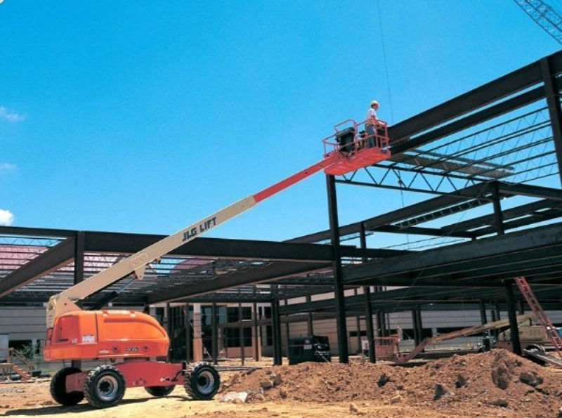 Телескопический подъемник JLG 400S, грузоподъемность 450 кг