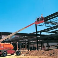 Телескопический подъемник JLG 400S, грузоподъемность 450 кг
