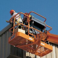 Телескопический подъемник JLG 400S, грузоподъемность 450 кг