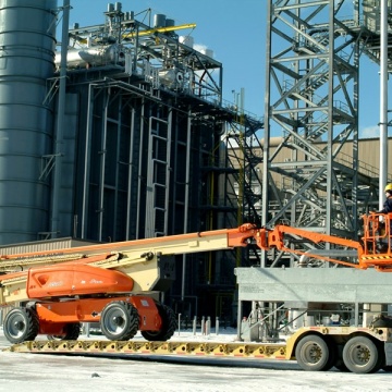 Самоходный коленчатый подъемник JLG 1250AJP, грузоподъемность 450 кг