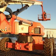 Самоходный коленчатый подъемник JLG 1250AJP, грузоподъемность 450 кг