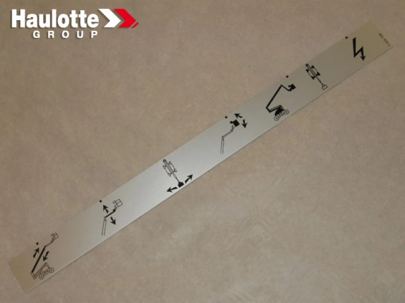 3078137590 - Наклейка на пульт управление