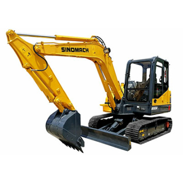 Гусеничный экскаватор SINOMACH GE65H, эксплуатационная масса 6100 кг