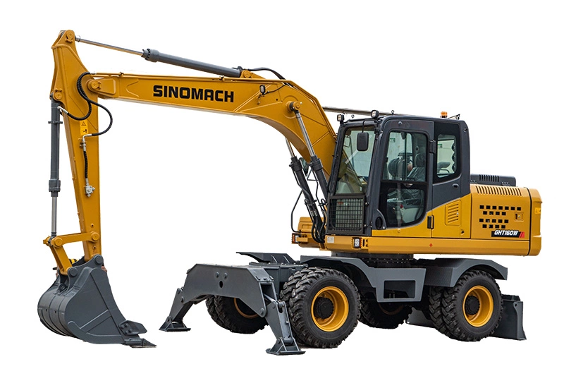 Колесный экскаватор SINOMACH GHT160W