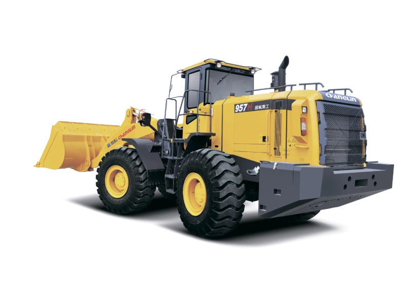Фронтальный погрузчик SINOMACH 957H, двигатель Cummins 6LTAA 9.3 / ShangChai SC11CB220G2B1
