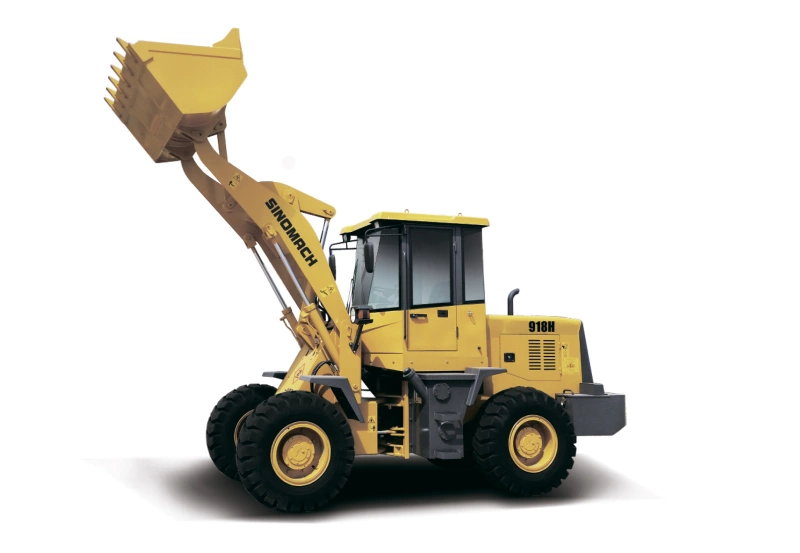 Фронтальный погрузчик SINOMACH 918H, двигатель LUOTUO LR4B3-G92X2A