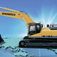 Гусеничный экскаватор SINOMACH ZG3485LC-9C, эксплуатационная масса 48000 кг