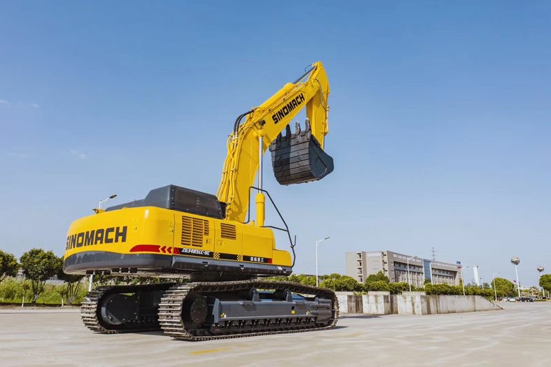 Гусеничный экскаватор SINOMACH ZG3485LC-9C, эксплуатационная масса 48000 кг