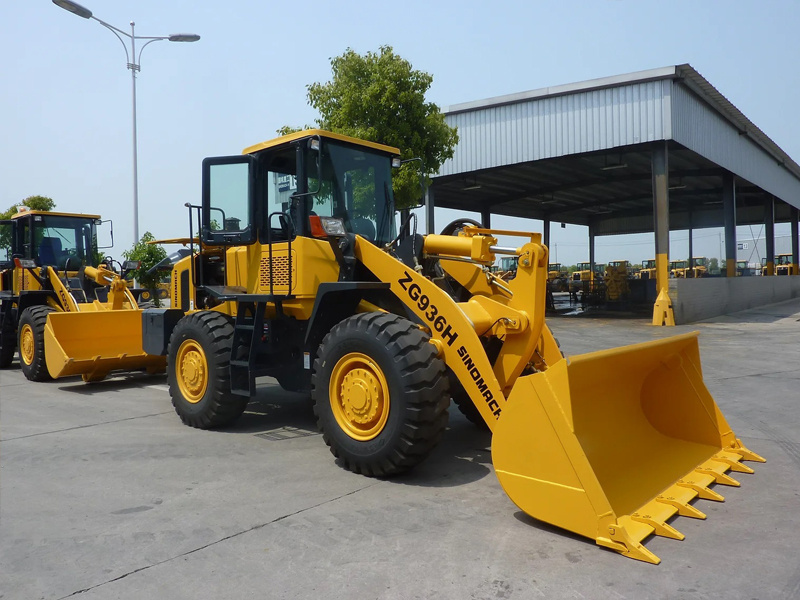 Фронтальный погрузчик SINOMACH 936H, двигатель WeiChai WP6G125E22