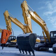 Гусеничный экскаватор SINOMACH GE380H, эксплуатационная масса 37500 кг