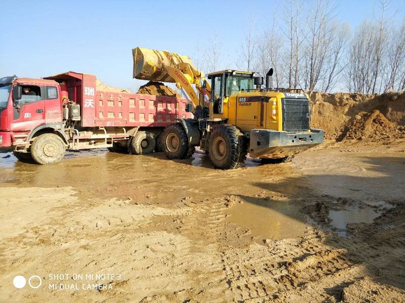 Фронтальный погрузчик SINOMACH 955T, двигатель Weichai WD10G220E23