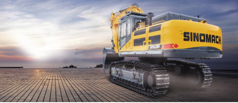 Гусеничный экскаватор SINOMACH GE520H, эксплуатационная масса 50500 кг