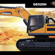 Гусеничный экскаватор SINOMACH GE520H, эксплуатационная масса 50500 кг