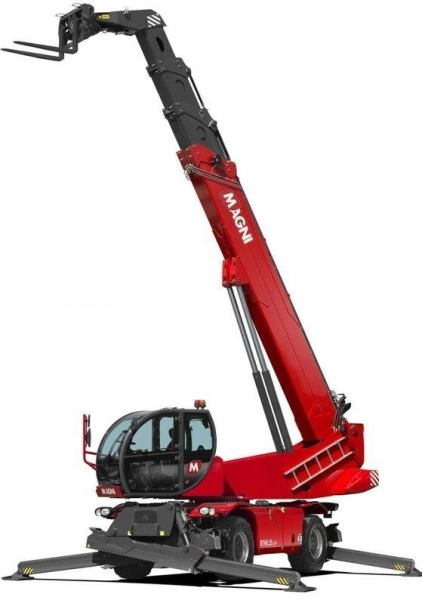 Поворотный телескопический погрузчик MAGNI RTH 8.25