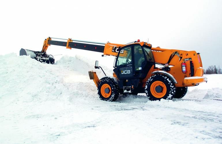 Телескопический погрузчик JCB 540-170, грузоподъемность 4000 кг