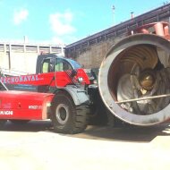 Тяжелый телескопический погрузчик MAGNI HTH 27.11 HV Market