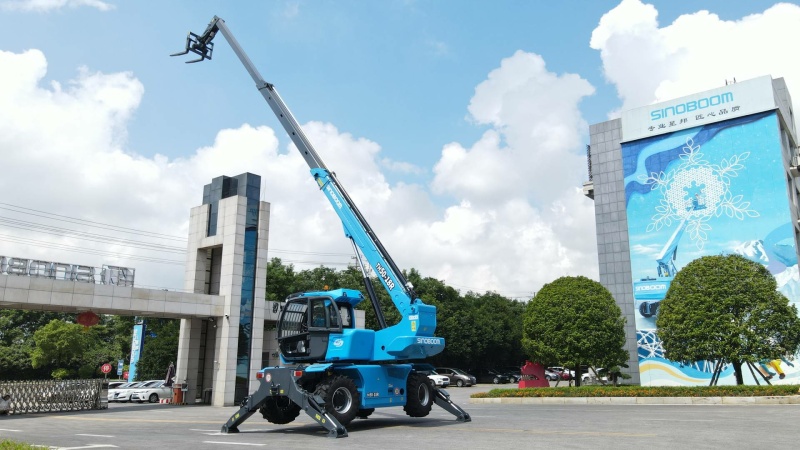 Полноповоротный телескопический погрузчик Sinoboom TH 50-18R