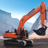 Гусеничный экскаватор DEVELON DX300LCA-7M, мощность двигателя 205 л.с.
