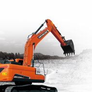 Гусеничный экскаватор DEVELON DX220LC-7M, мощность двигателя 154 л.с. TIER II