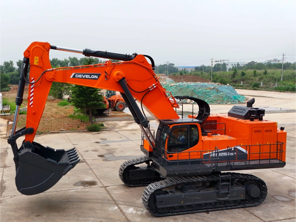 Гусеничный экскаватор DEVELON DX1250LC-7B, мощность двигателя 750 л.с.