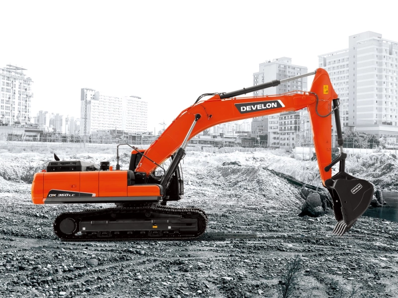 Гусеничный экскаватор DEVELON DX360LC-7B, мощность двигателя 291л.с.
