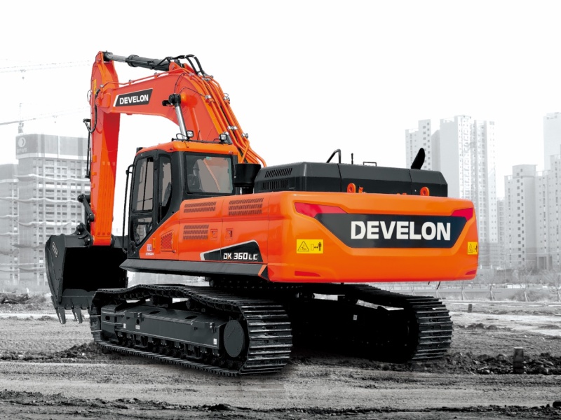 Гусеничный экскаватор DEVELON DX360LC-7B, мощность двигателя 291л.с.