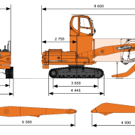 Перегружатель DEVELON DX225MH